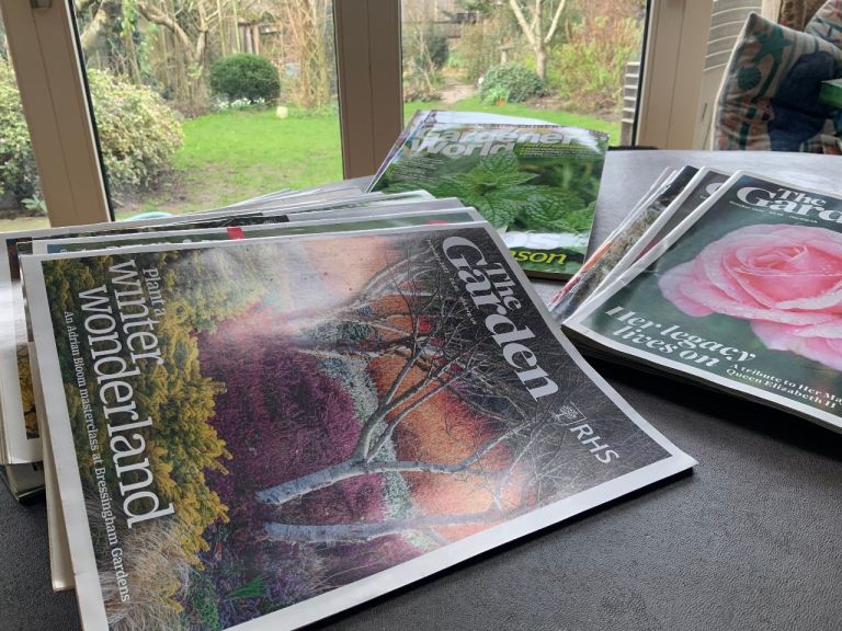 30 Back copies of RHS The Garden magazine and Gardeners World all seasons