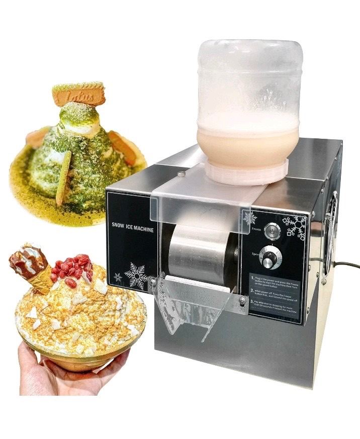 Commercial snowflake snow cone ice shaving machine new
