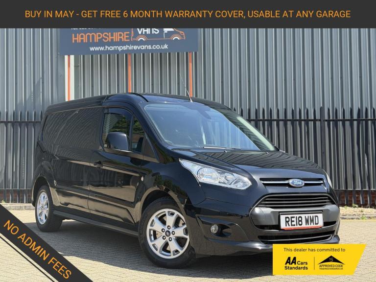 2018 Ford Transit Connect 1.5 TDCi 240 Limited Panel Van 5dr Diesel Powershift L2 H1 (129 g/km, 1...