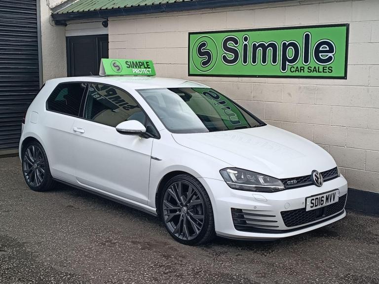 2016 Volkswagen Golf 2.0 TDI GTD 3dr HATCHBACK DIESEL Manual