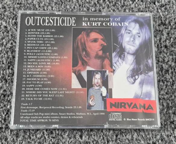 Nirvana Outcesticide Vol. 1: In Memory of Kurt Cobain, £30.00 for Sale