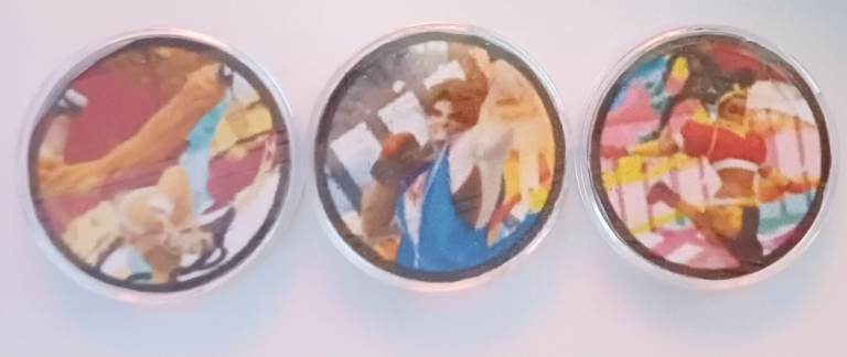 Custom Street Fighter Amiibo Coins - Request Any Characters - Made to Order