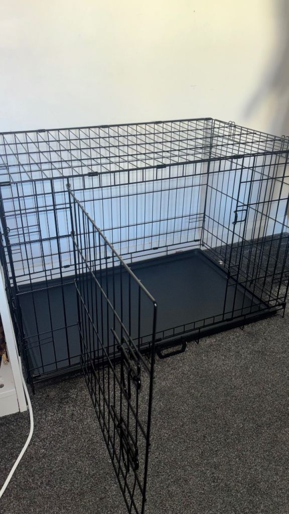  Large Heavy-Duty Dog Crate – Like New