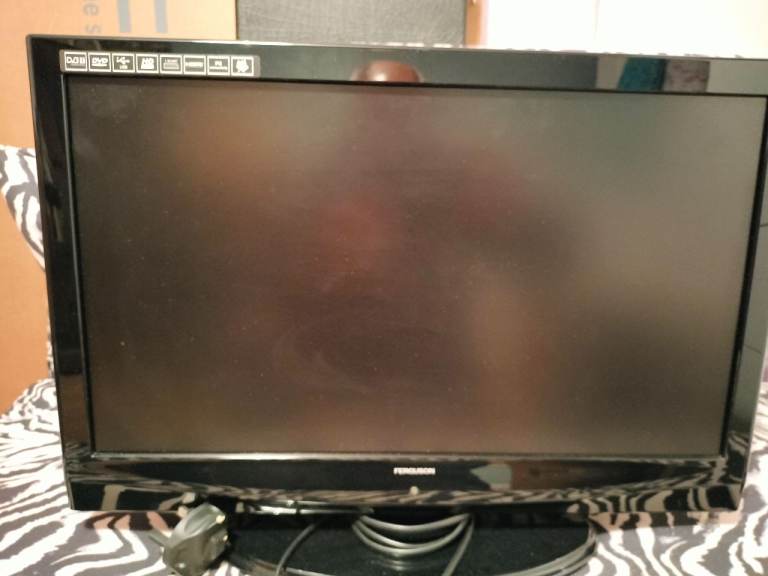 Television with integrated DVD