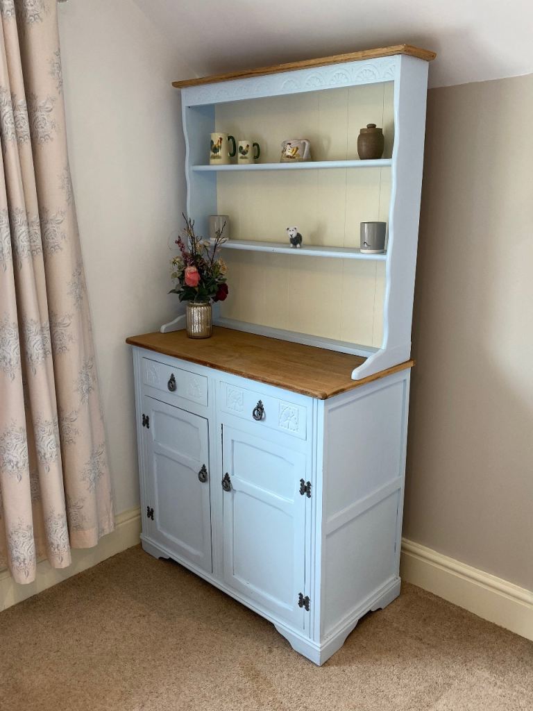 antique dresser display cabinet
