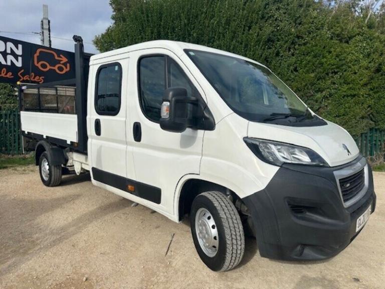 2020 Peugeot Boxer 335 2.2BlueHDi D/Cab 7 Seat LWB Dropside 165PS AC Dropside Diesel Manual