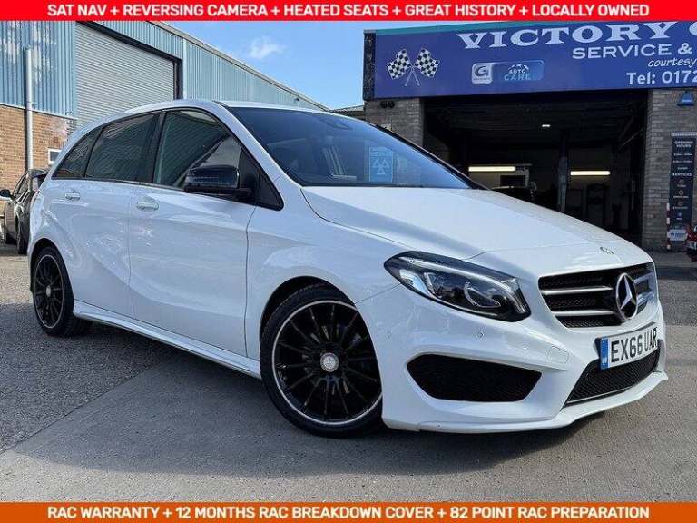 2016 Mercedes-Benz B Class B180d AMG Line MPV Diesel Automatic