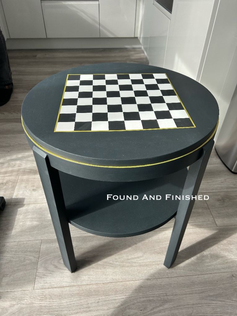 Chess board table