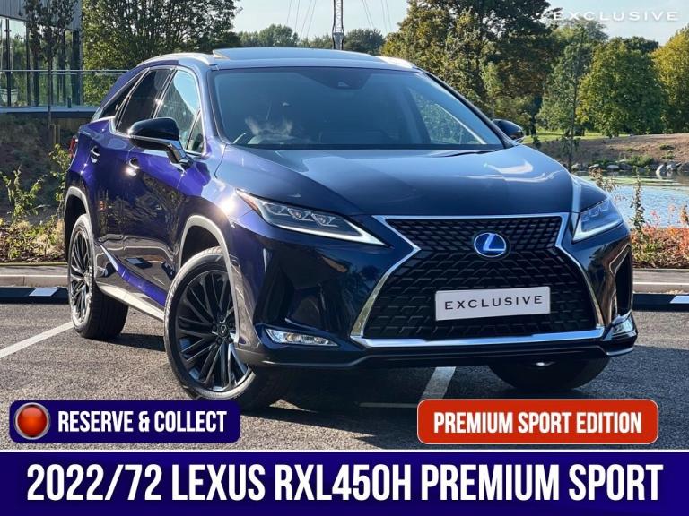2022 Lexus RX 450h L 3.5 5dr CVT [Premium pack] ESTATE Petrol/Electric Hybrid Automatic