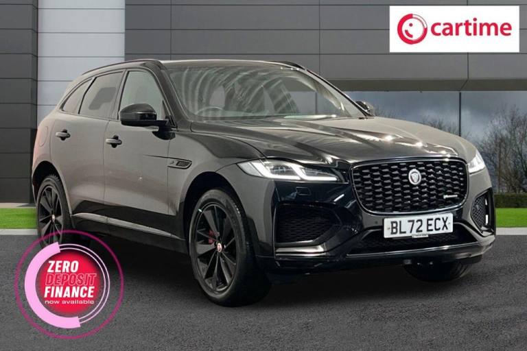 2022 72 JAGUAR F-PACE 2.0 P400E 17.1KWH R-DYNAMIC BLACK SUV 5DR PETROL PLUG-IN H