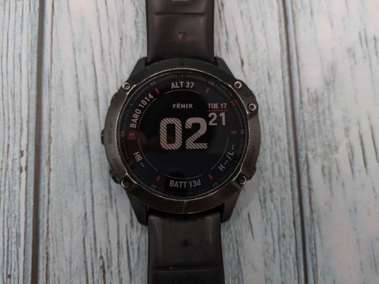 Garmin Fenix 6 Pro 47mm (Black with black band)
