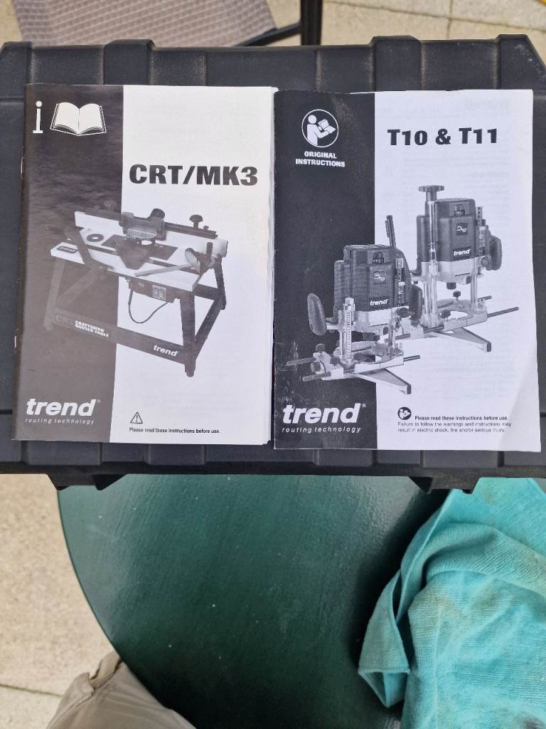 Trend T11 router with CRT router table