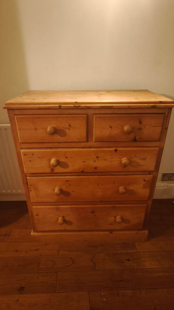 Antique Pine Chest of Drawers