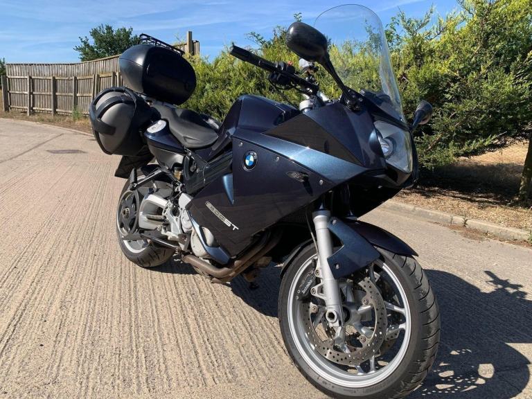 2009 09 BMW F800ST F800 ST SPORTS GT TOURING F 800 FULL LUGGAGE CLEAN F800ST 