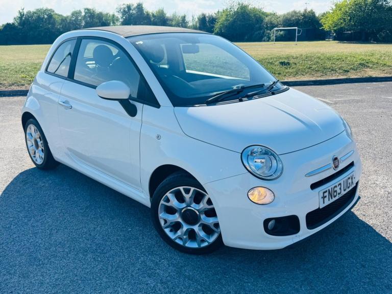 2013 Fiat 500 0.9 TwinAir S 2dr CONVERTIBLE PETROL Manual