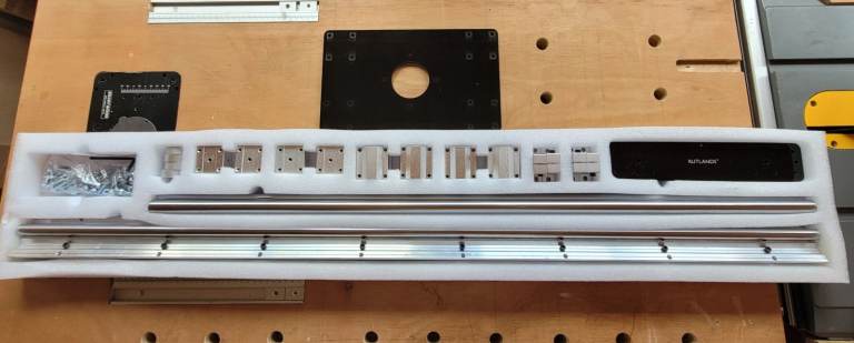 Rutlands router flattening and tenon sled