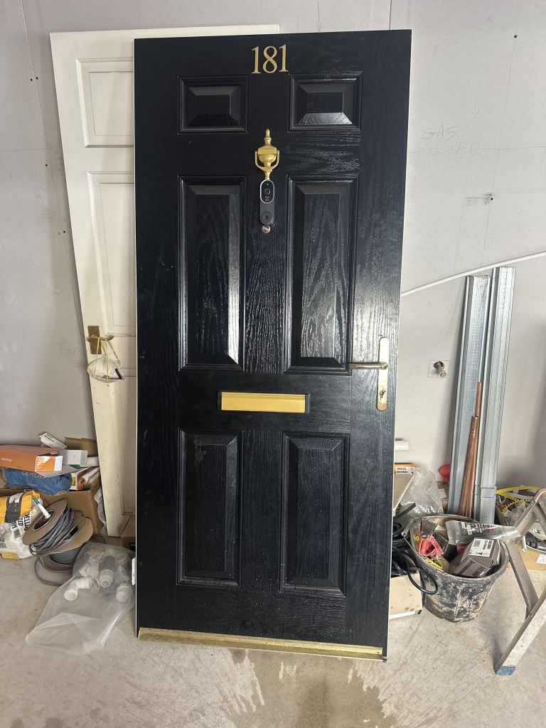 External Composite Door - Almost New Condition