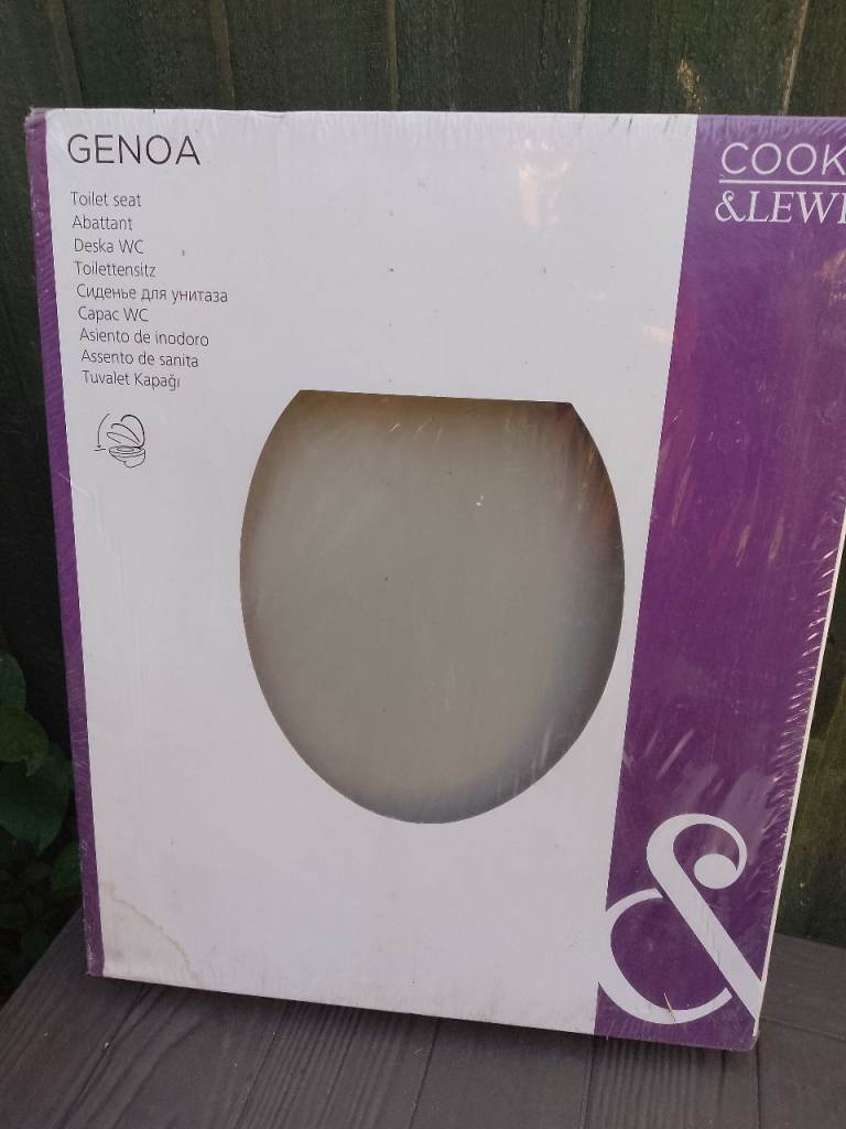 Cooke & Lewis Genoa White Toilet Seat