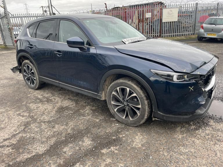 2025 MAZDA CX5 EXCLUSIVE-LINE MHEV 74 REG accident damaged salvage