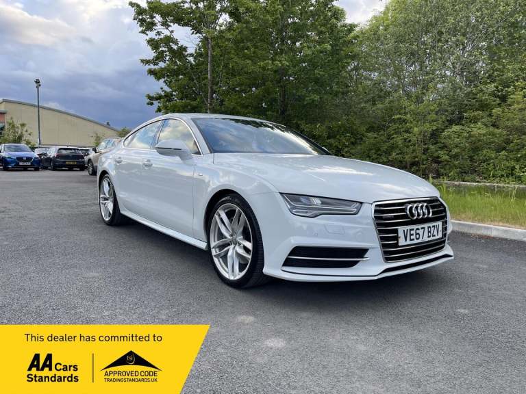 2017 Audi A7 3.0 TDI Quattro 272 Black Edition 5dr S Tronic HATCHBACK DIESEL Automatic