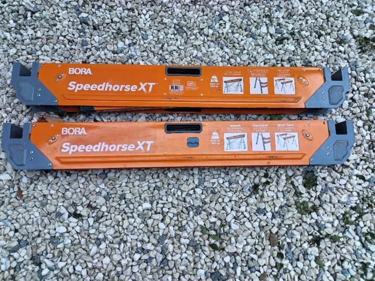 BORA Speedhorse XT Sawhorses – Pair, Good Condition
