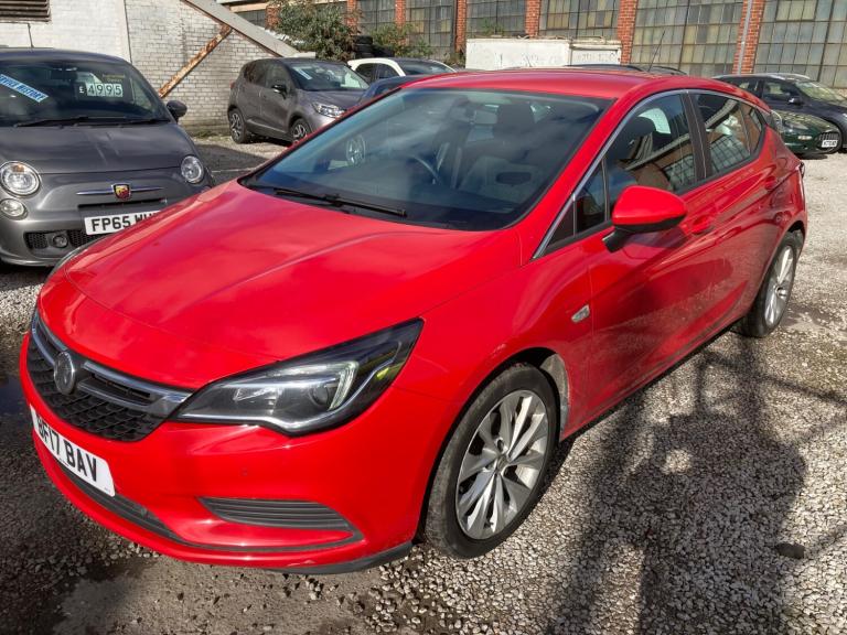 2017 Vauxhall Astra 1.0T 12V ecoFLEX Design 5dr HATCHBACK Petrol Manual
