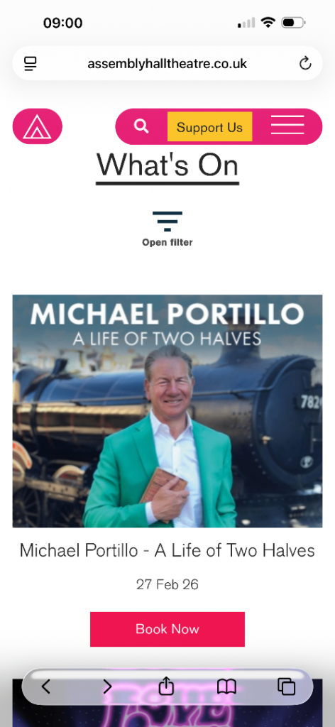 Michael Portillo - Tunbridge Wells Friday 27th Feb 2026