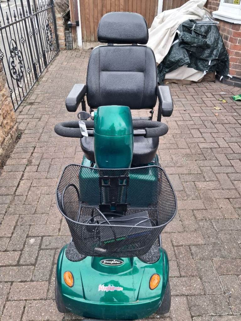 Freerider Mayfair Mobility Scooter – Green, Good Condition
