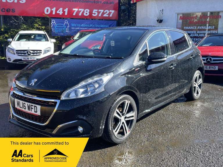 2016 Peugeot 208 1.2 PureTech 110 GT Line 5dr HATCHBACK PETROL Manual