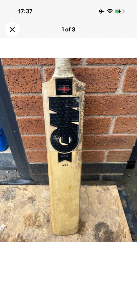 Gunn & Moore English Willow Cricket Bat (Junior)