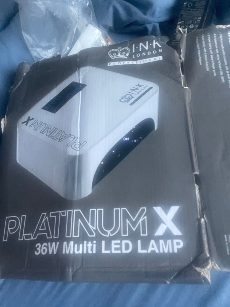 INK London Platinum X 36W Multi LED Curing Lamp