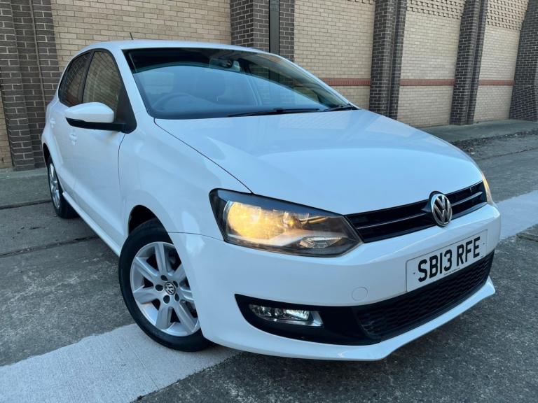 VOLKSWAGEN POLO 1.2 Match White Manual Petrol 2013