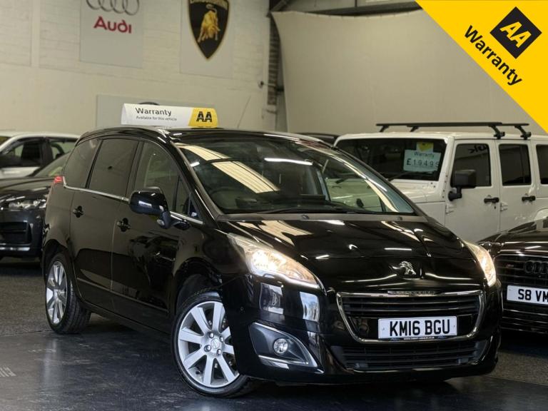 PEUGEOT 5008 1.6 BlueHDi Allure Diesel 2016+AUTOMATIC+SATNAV+R-CAM+PANROOF+ULEZ!
