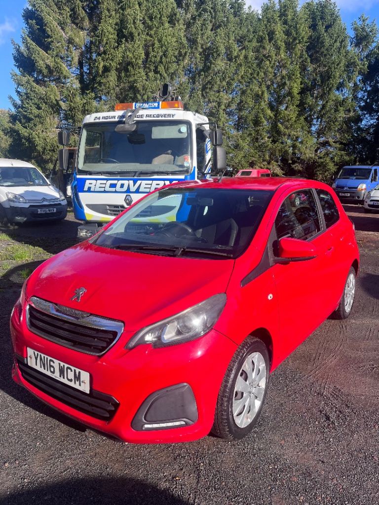 2016 Peugeot 108 - Low Miles - Cheap Tax