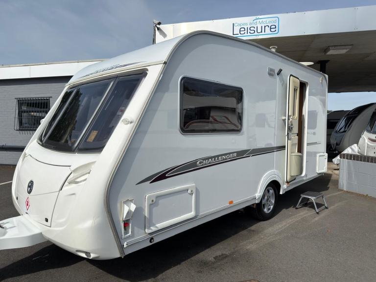 2007 SWIFT CHALLENGER 480, LUXURY 2 BERTH CARAVAN WITH REAR WASHROOM