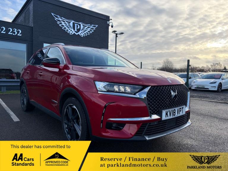 2018 DS Automobiles DS 7 Crossback 1.5 DS7 Crossback Prestige Blue HDi S/S 5dr SUV Diesel Manual