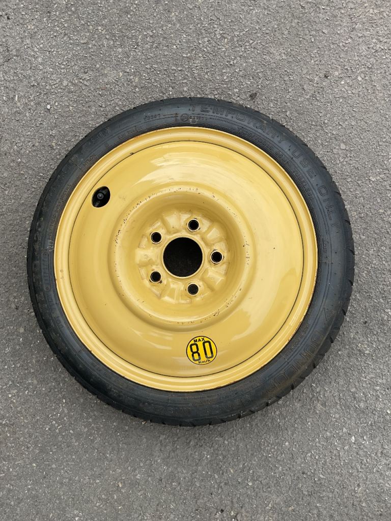 Space saver spare wheel 