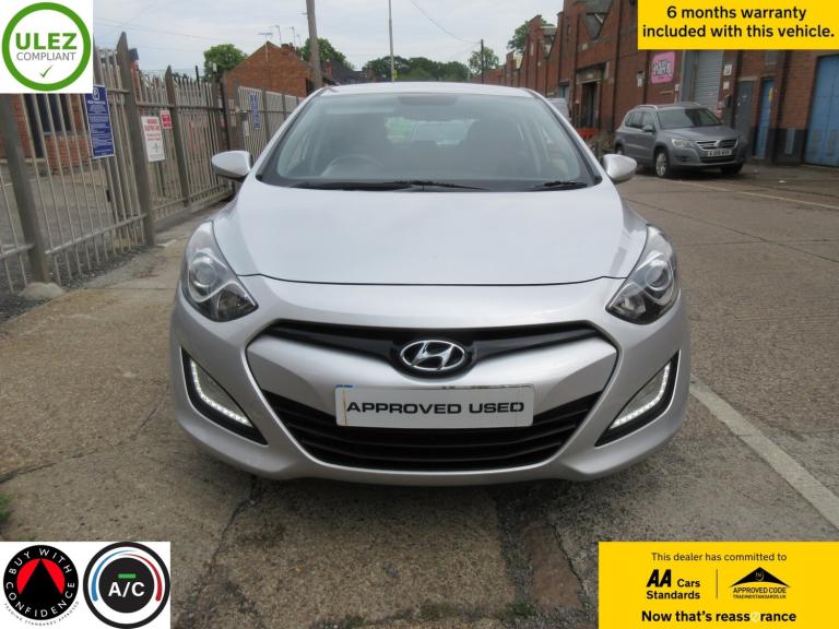 2013 Hyundai i30 1.4 Classic 5dr Petrol ULEZ Air Con HATCHBACK Petrol Manual