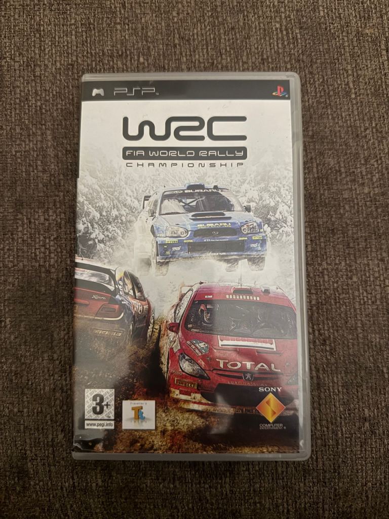 WRC Fia World Rally Championship - Sony PSP Game Boxed VGC Complete