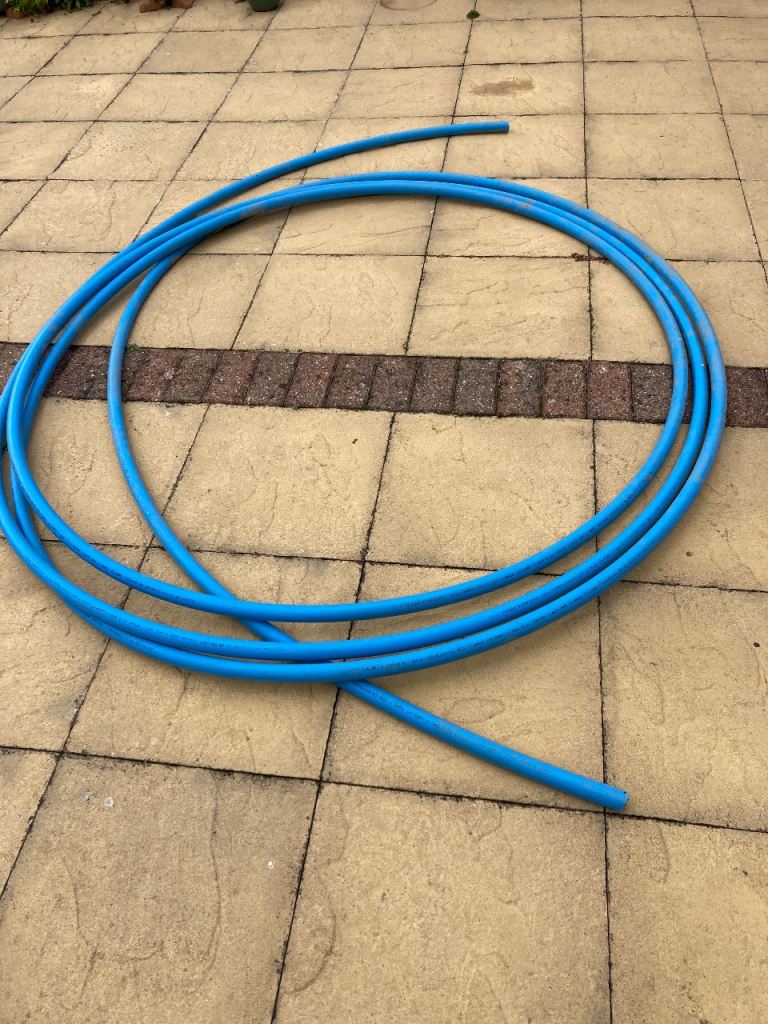 Blue MDPE Water Pipe