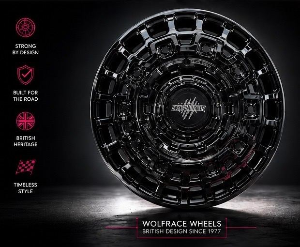 17” 5x120 New Wolverine Alloys VW Transporter T5 T6 Crafter Wheels