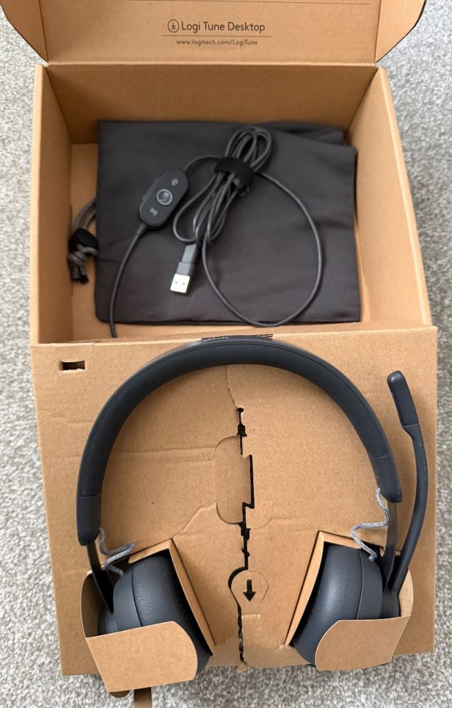  Logitech Zone Wired MSFT Teams Headset 981-000870 USB-C USB Headphones *OFFERS*