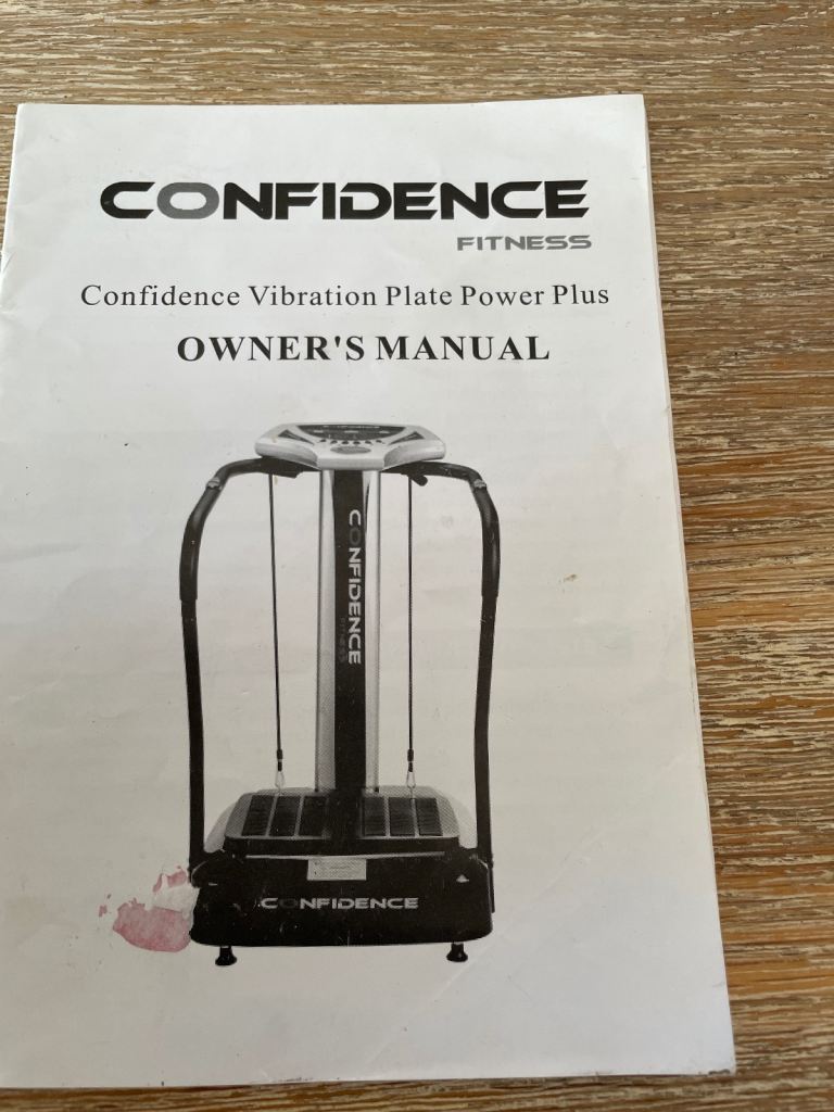 Confidence vibration plate power plus