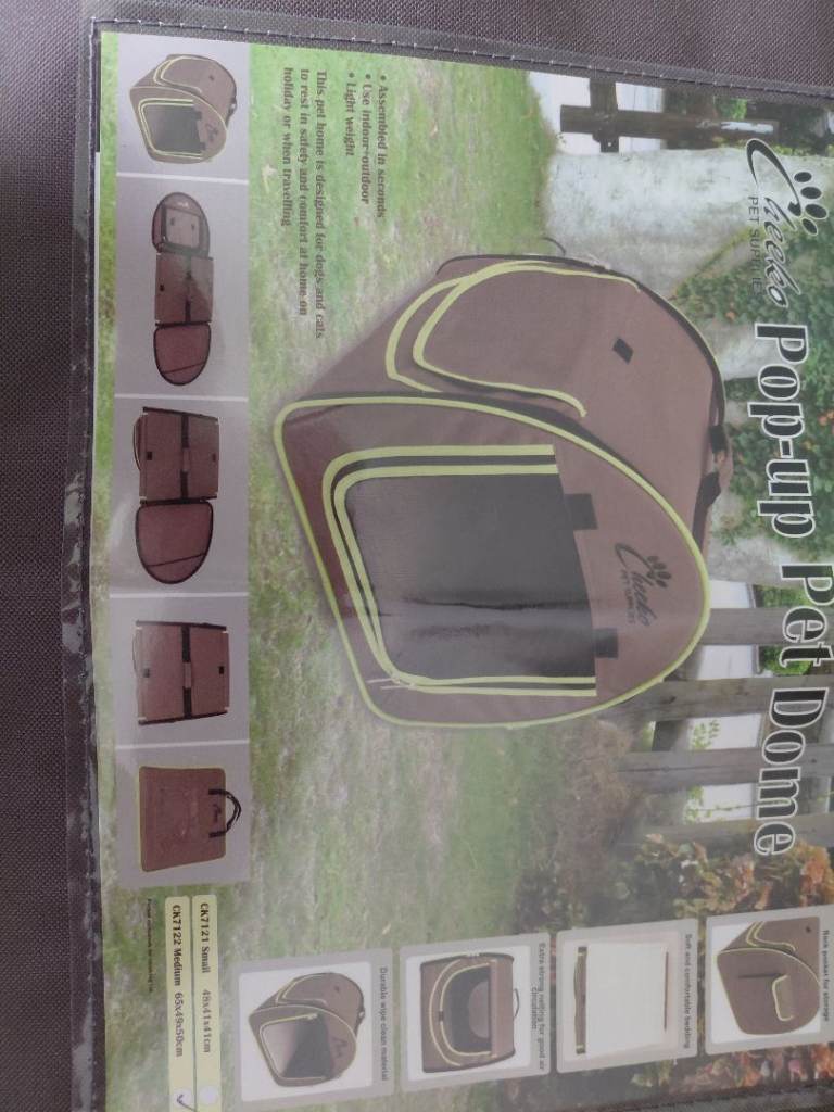 Folding Pet Carrier/Crate 