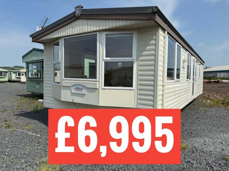 OFF SITE static caravan Scotland double glazed & central heated 2 bed Atlas Ruby