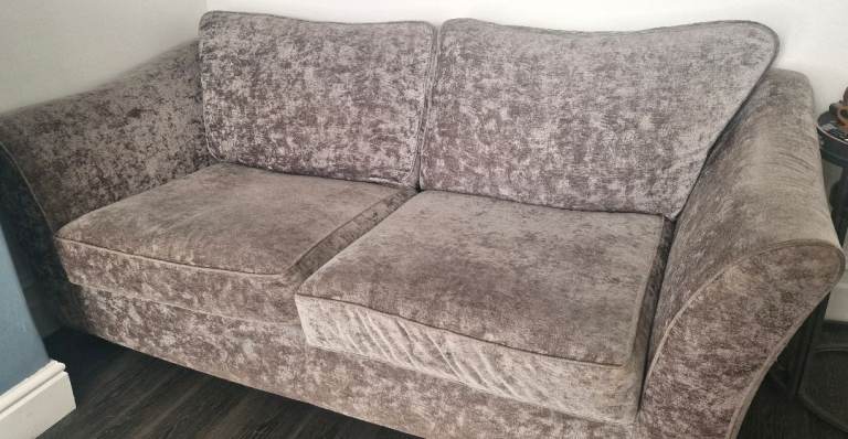 Dark grey Furniture Village 2 seater sofa 