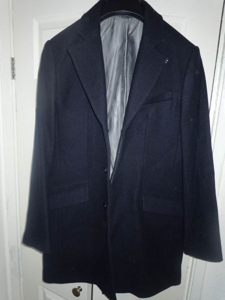 ARMANI EXCHANGE OVERCOAT CLASSIC MENS COAT SIZE M  
