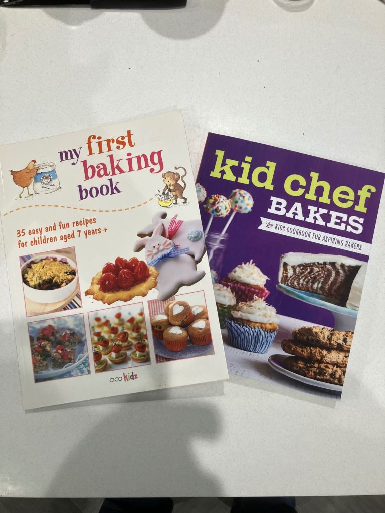Kids child’s baking cooking books great condition 