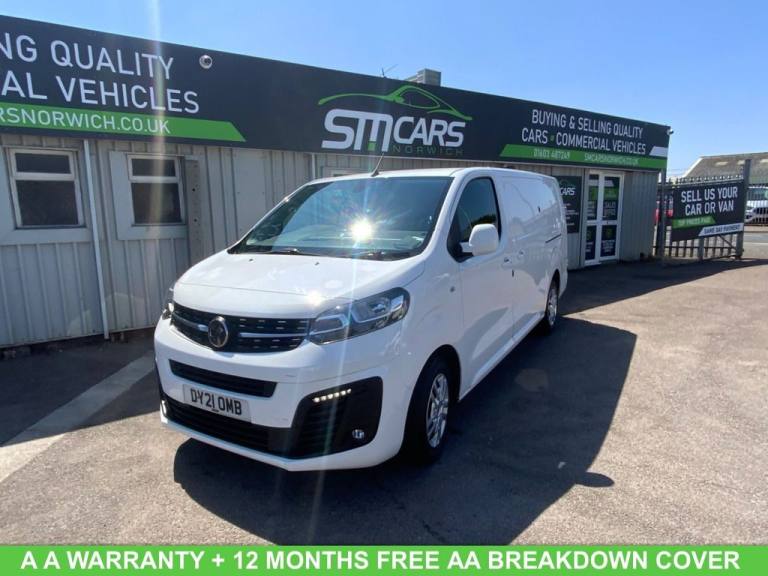2021 Vauxhall Vivaro 1.5 Turbo D 2900 Sportive Panel Van 5dr Diesel Manual L2 H1 Euro 6 (s/s) (1 ...