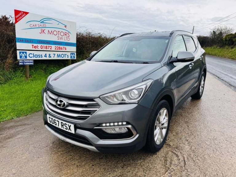 2018 67 HYUNDAI SANTA FE 2.2 CRDI BLUE DRIVE PREMIUM SUV 5DR DIESEL MANUAL 4WD E
